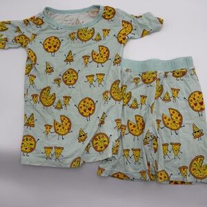 Little Sleepies Pizza Party pajamas